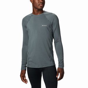 Columbia Midweight Stretch Baselayer Långärmad Tröja Herr MörkGrå (BLWCO6285)